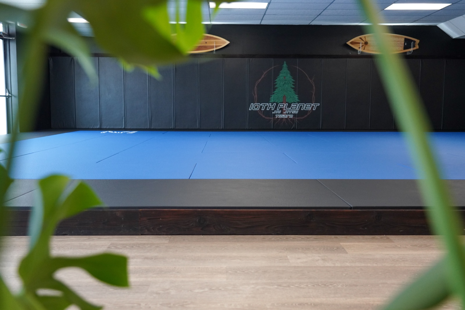 The main training floor at 10th Planet Tigard